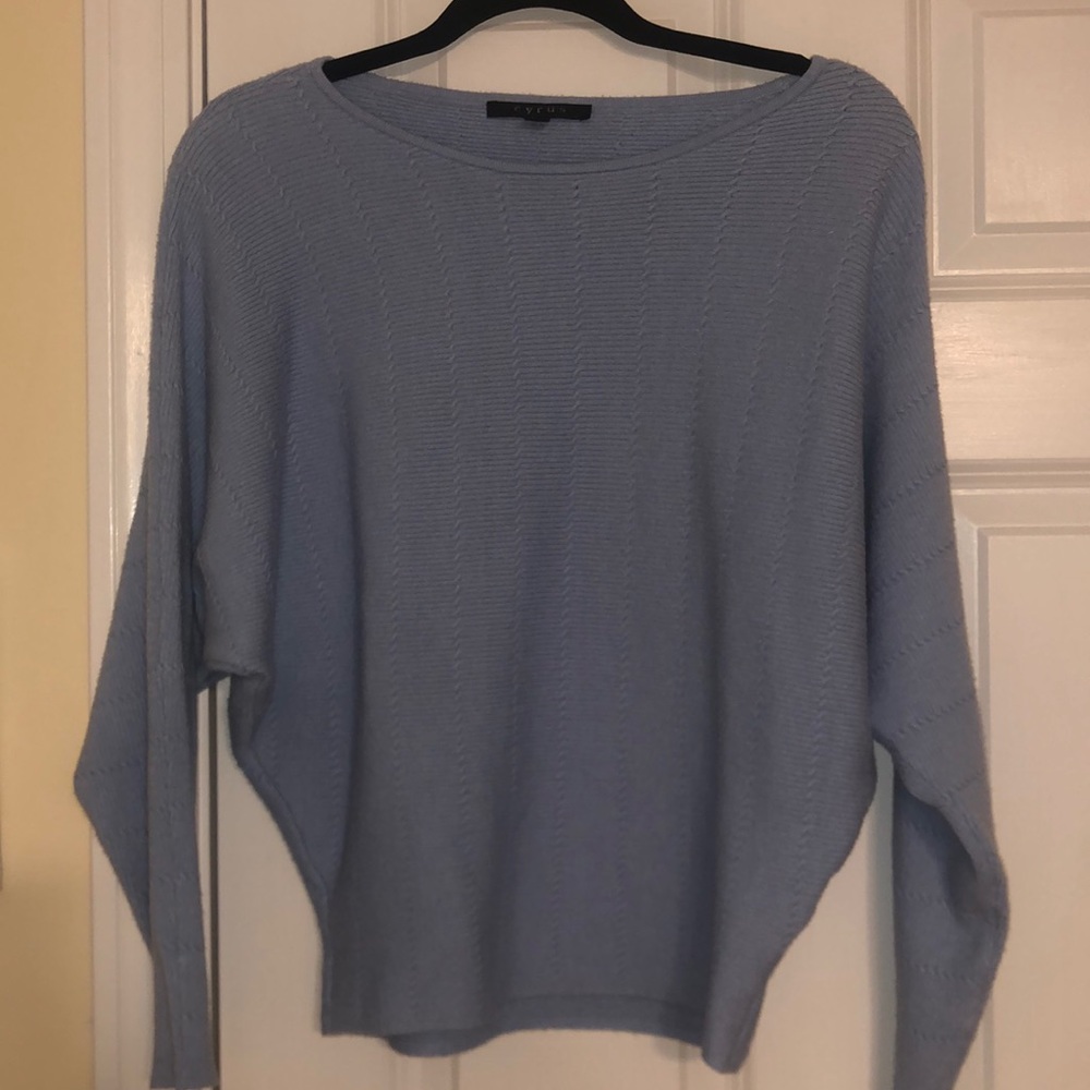 Baby blue sweater